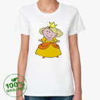 Женская футболка органик