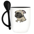 Кружка с ложкой