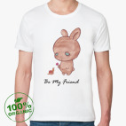 Мужская футболка органик