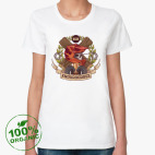 Женская футболка органик