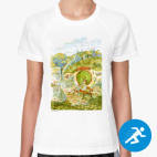 Женская спортивная футболка