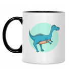 Кружка двухцветная