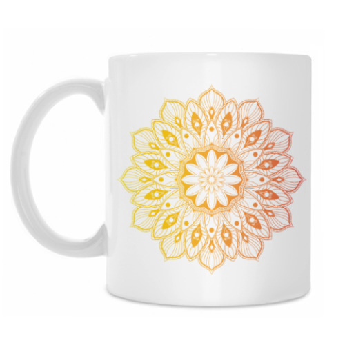 Кружка с принтом Узор, паттерн