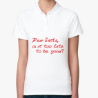 Женская рубашка поло