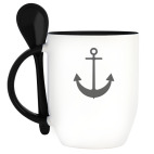 Кружка с ложкой