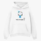 Толстовка худи оверсайз