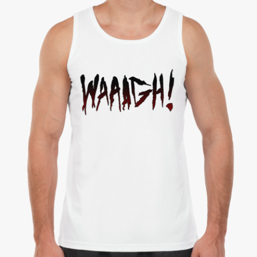 Майка с принтом 'WAAAGH!'