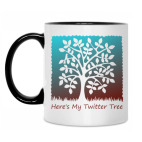 Кружка двухцветная