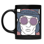 Кружка цветная UV-DTF