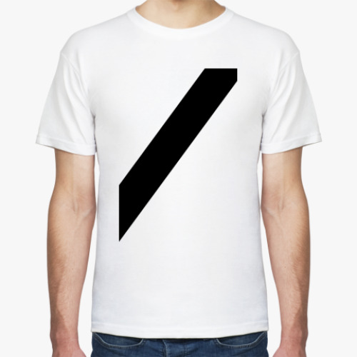 Футболка с принтом Ремень безопасности