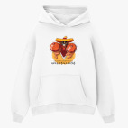 Толстовка худи оверсайз