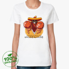 Женская футболка органик