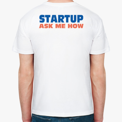 Футболка с принтом Startup entrepreneur (Стартапер)