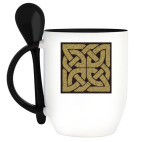 Кружка с ложкой