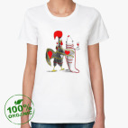 Женская футболка органик