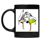 Кружка цветная UV-DTF