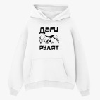 Толстовка худи оверсайз