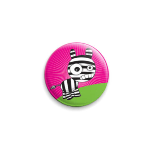 Значок 25мм с принтом хЫ гы