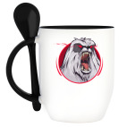 Кружка с ложкой