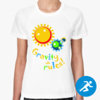 Женская спортивная футболка