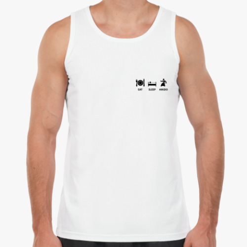 Майка с принтом Айкидо!