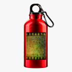 Металлическая бутылка 400 мл UV-DTF