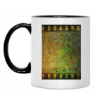 Кружка двухцветная