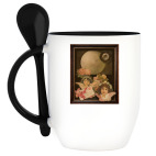 Кружка с ложкой