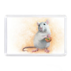 Декоративная крыса - рисунок