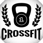 Кроссфит логотип с гирей