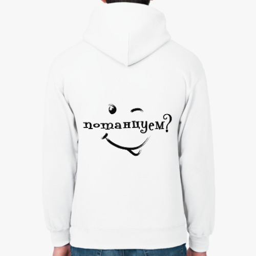 Толстовка худи с принтом Потанцуем?
