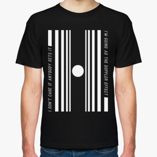 Футболка с принтом Эффект Доплера