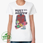 Женская футболка органик