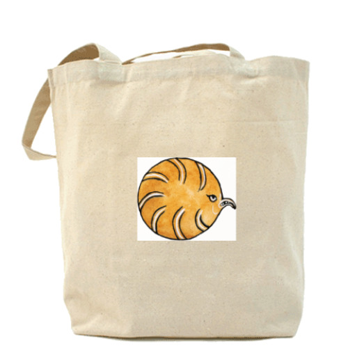 Сумка шоппер с принтом Средневековая устрица