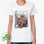 Женская футболка органик