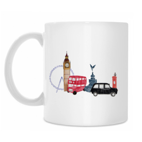 Кружка с принтом London