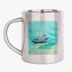 Кружка металлическая