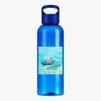 Прозрачная спортивная бутылка