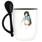 Кружка с ложкой