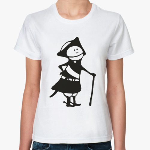 Классическая футболка с принтом Петр I