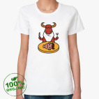 Женская футболка органик