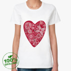 Женская футболка органик