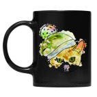 Кружка цветная UV-DTF