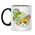 Кружка двухцветная