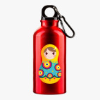 Металлическая бутылка 400 мл UV-DTF