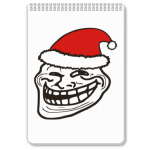 Новогоднее Лицо Тролля