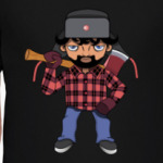 Брутальный лесоруб