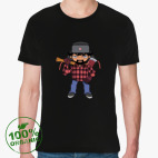 Мужская футболка органик