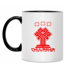 Кружка двухцветная