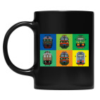 Кружка цветная UV-DTF